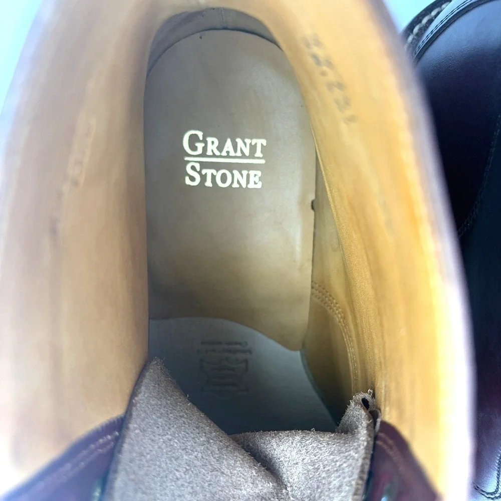 Grant Stone Mens Brass Boot Color 8 CXL Chromexcel Size 10D - Discontinued -